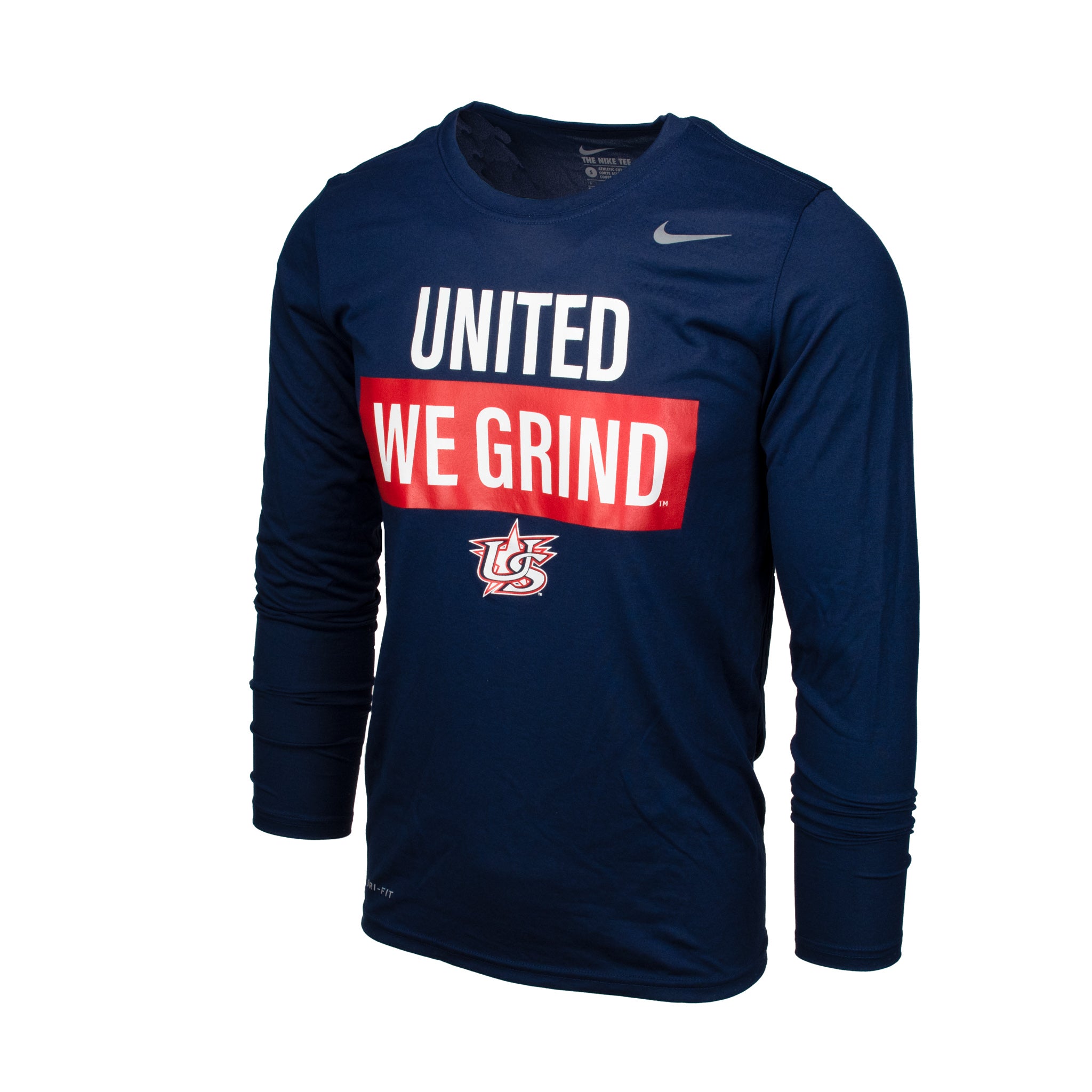 the nike tee athletic cut long sleeve