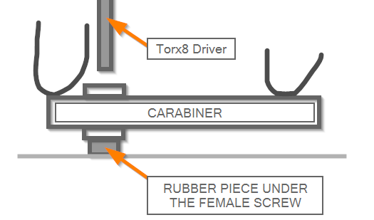 replace GPCA carabiner pro lite cutter blade