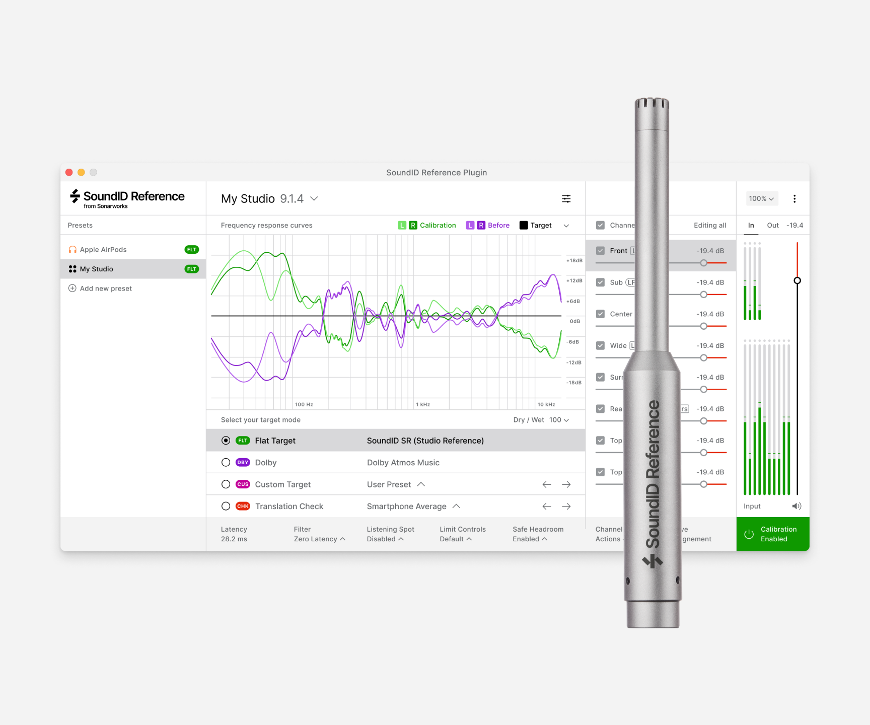 SoundID Reference for Multichannel | with Measurement Microphone - Sonarworks Store US product image