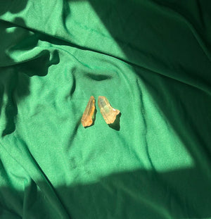 Tangerine Quartz Raw Points - The Lucky Clover Company
