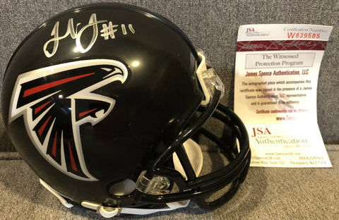 julio jones autographed helmet