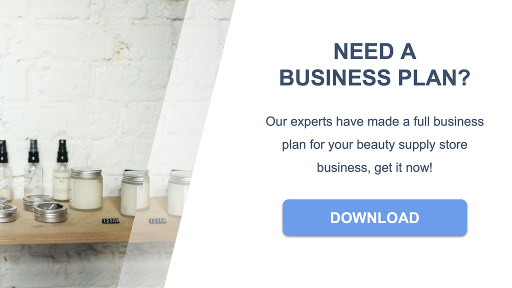 business plan beauty supply store business