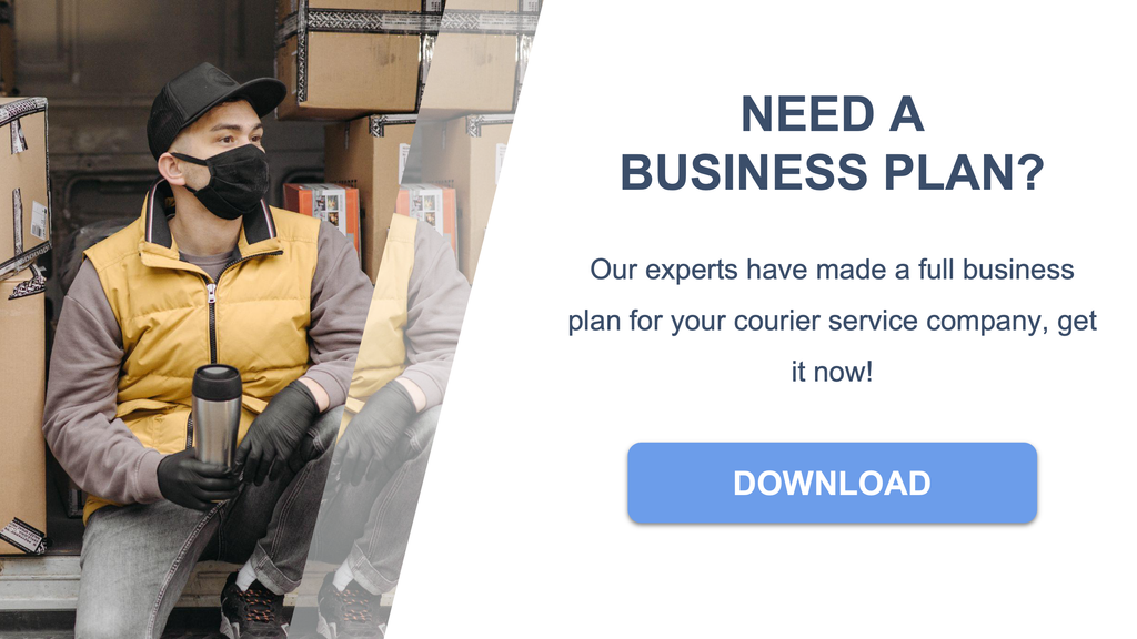 business plan courier service company