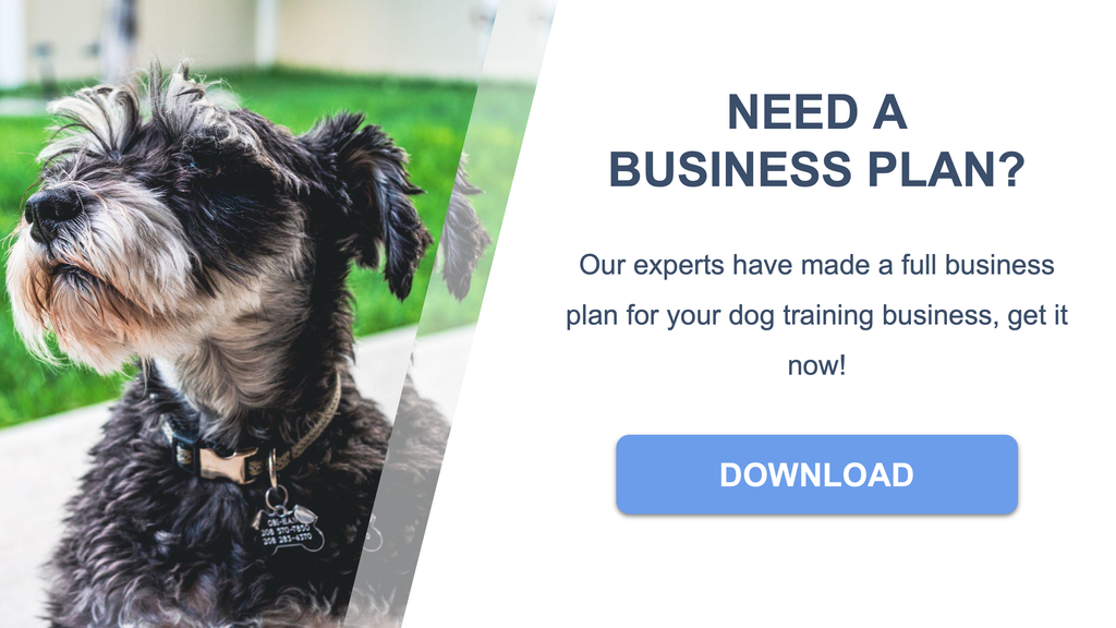 business plan dog training business