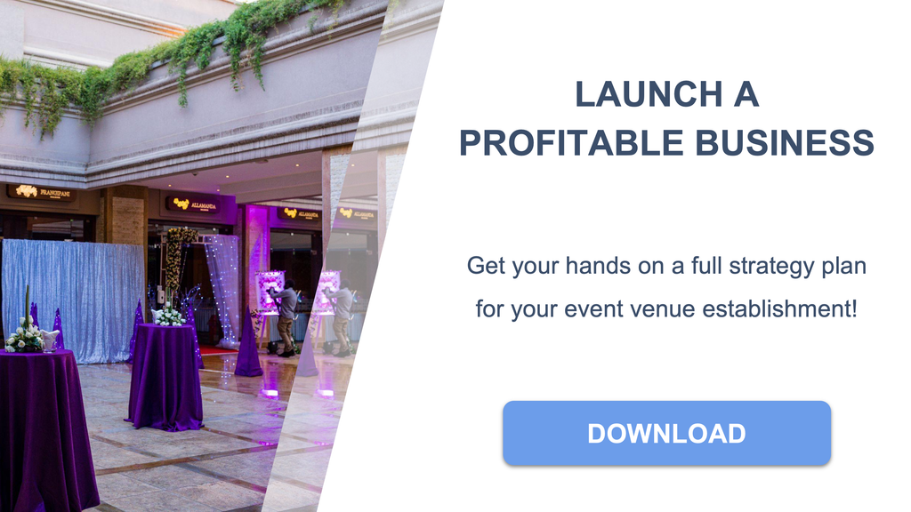 business plan event venue establishment