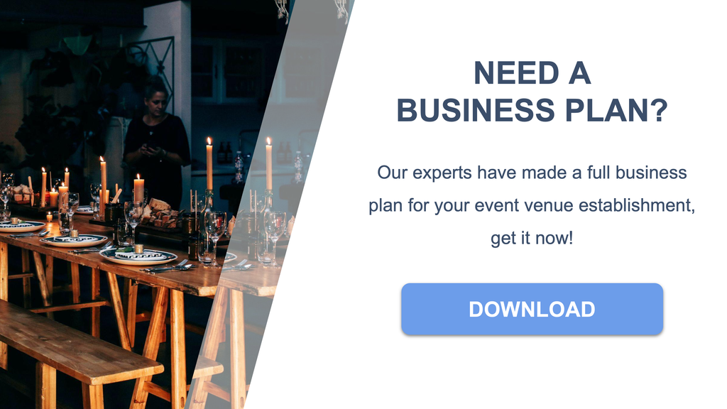 business plan event venue establishment