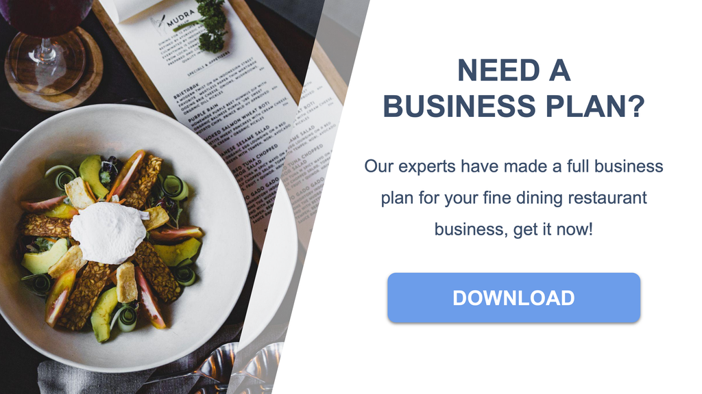 business plan fine dining restaurant