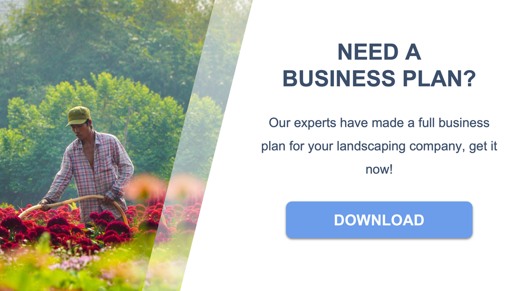 business plan landscaping company