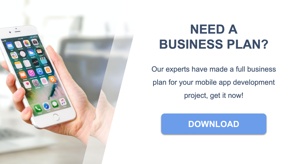 business plan mobile app development project