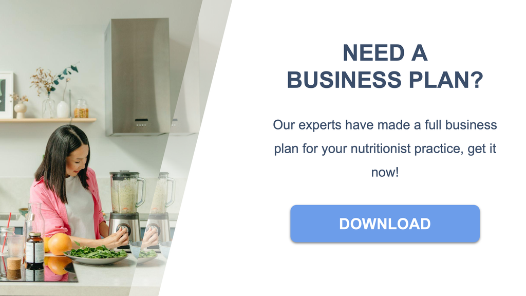 business plan nutritionist practice