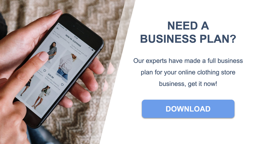 business plan online clothing store