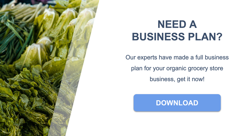 business plan organic food store
