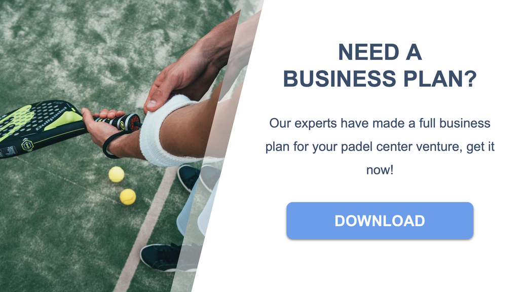 business plan  padel center venture