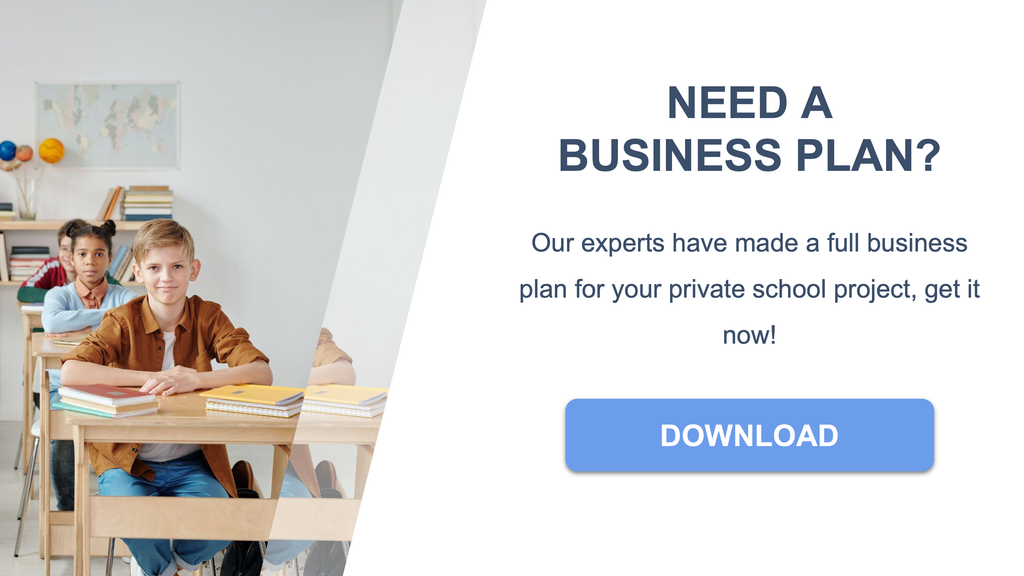 business plan private school project