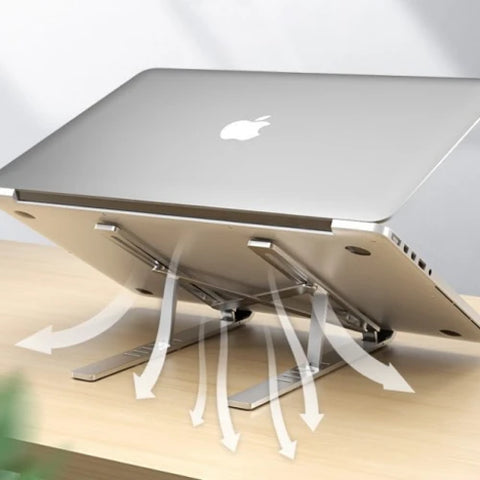 Adjustable laptop stand for bed