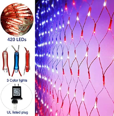 us led light flag