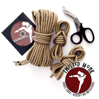 Crimson Hemp Rope