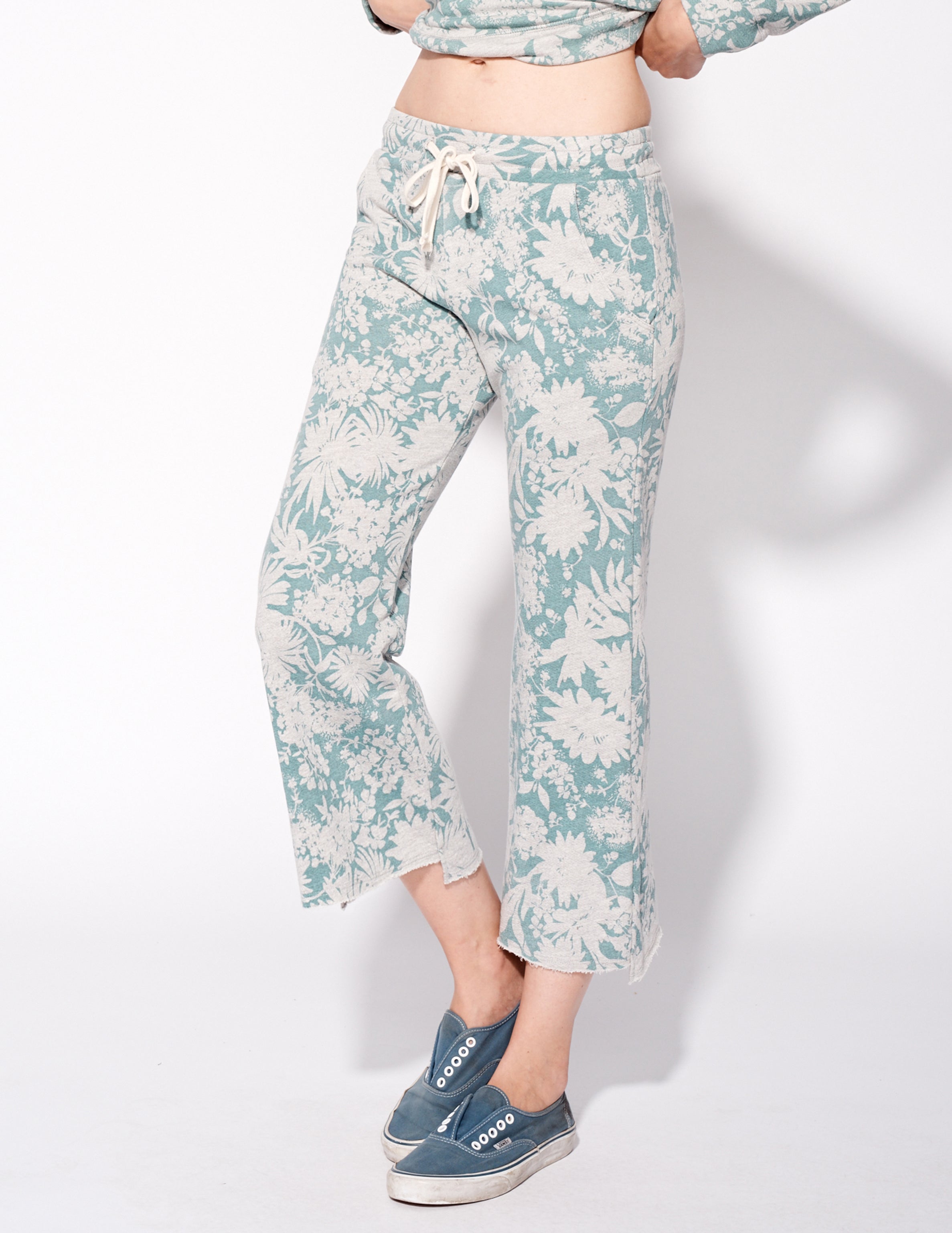 sundry floral sweatpants