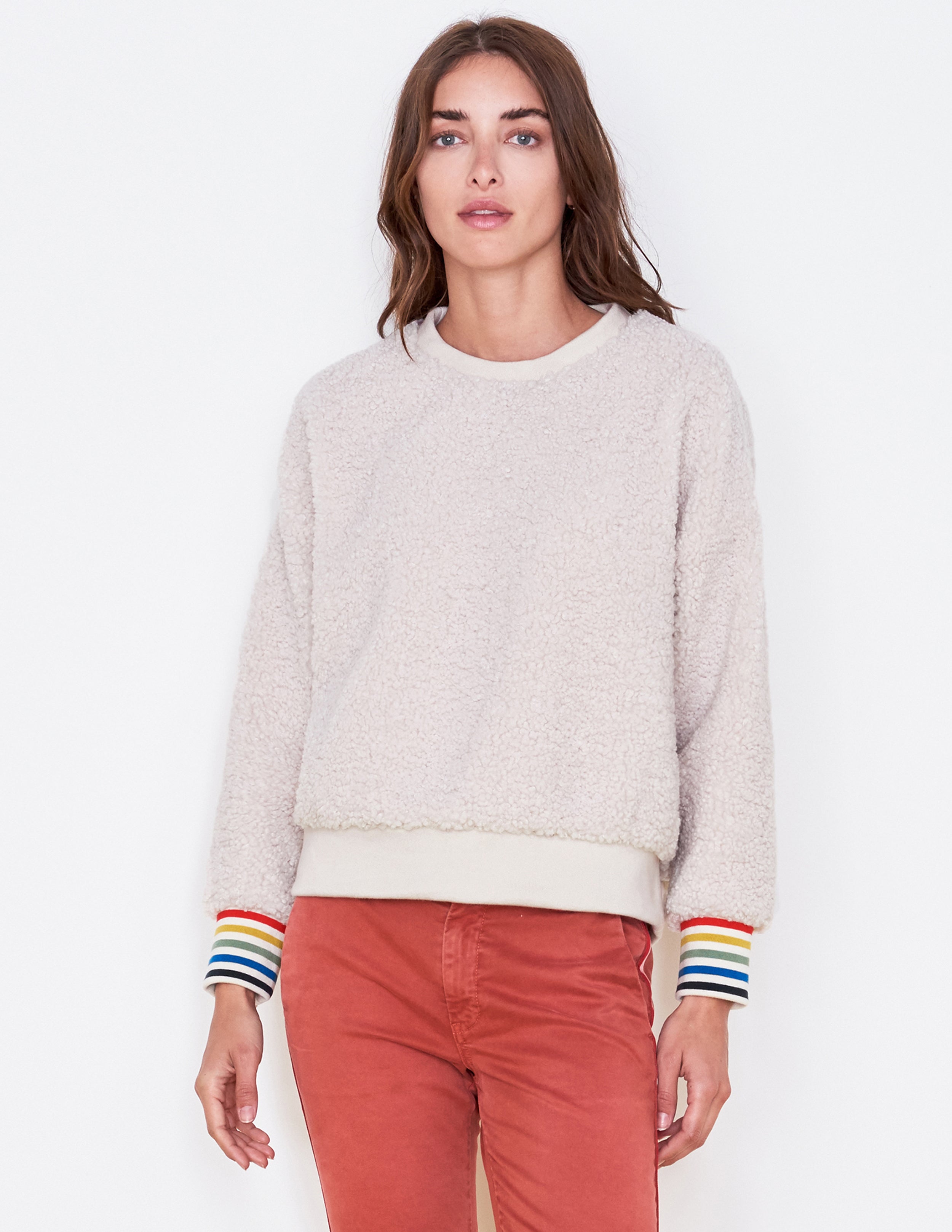 sundry rainbow sweatshirt