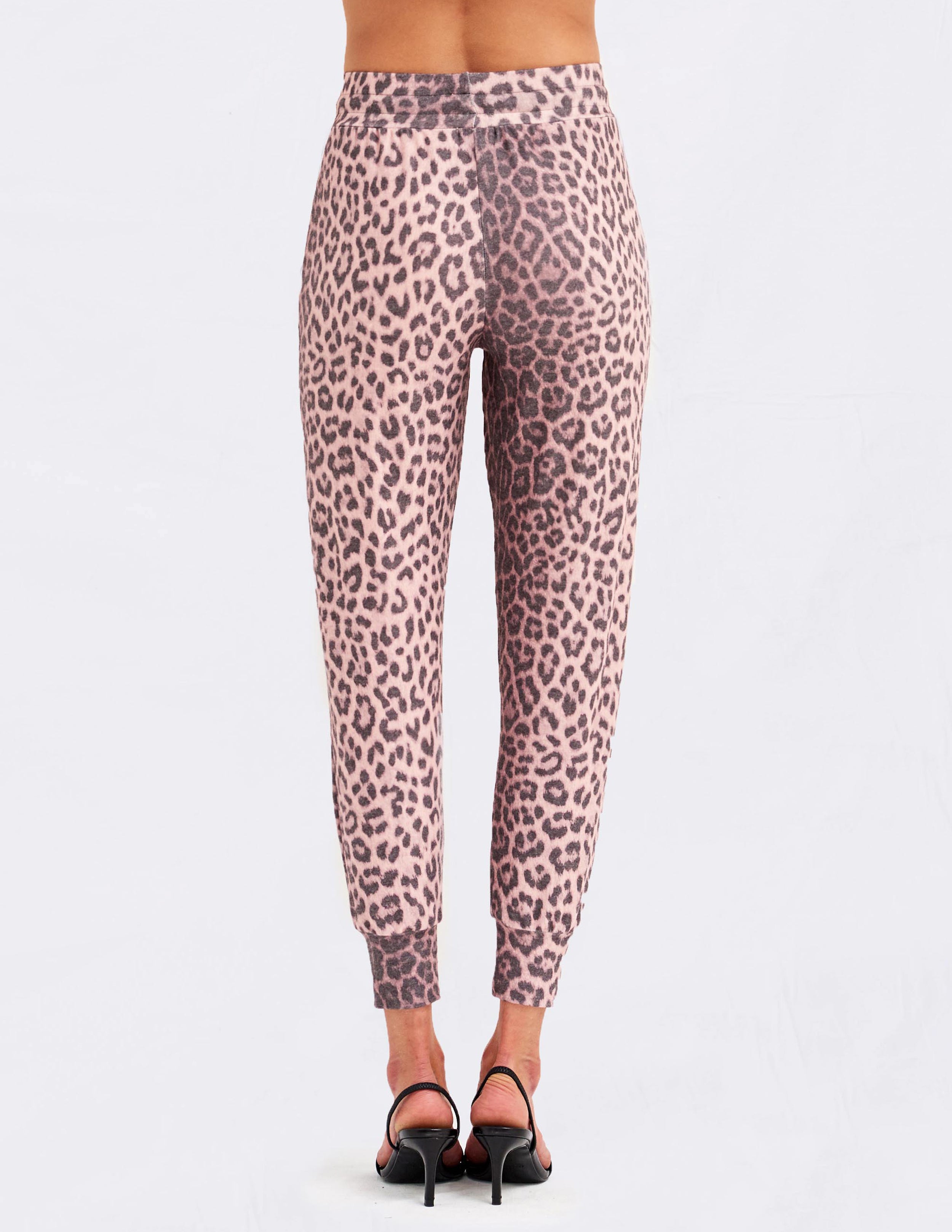 animal print jogger