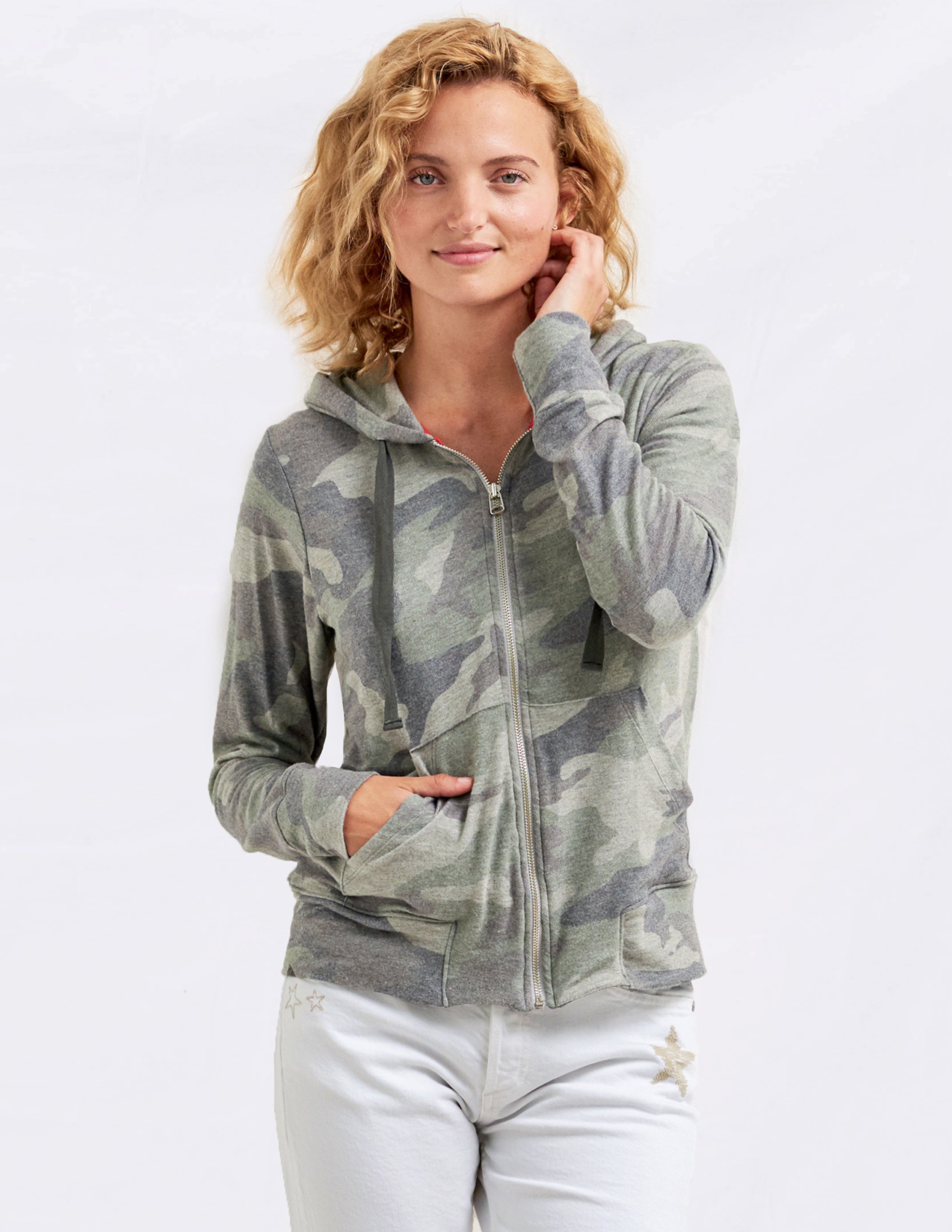 sundry camo hoodie