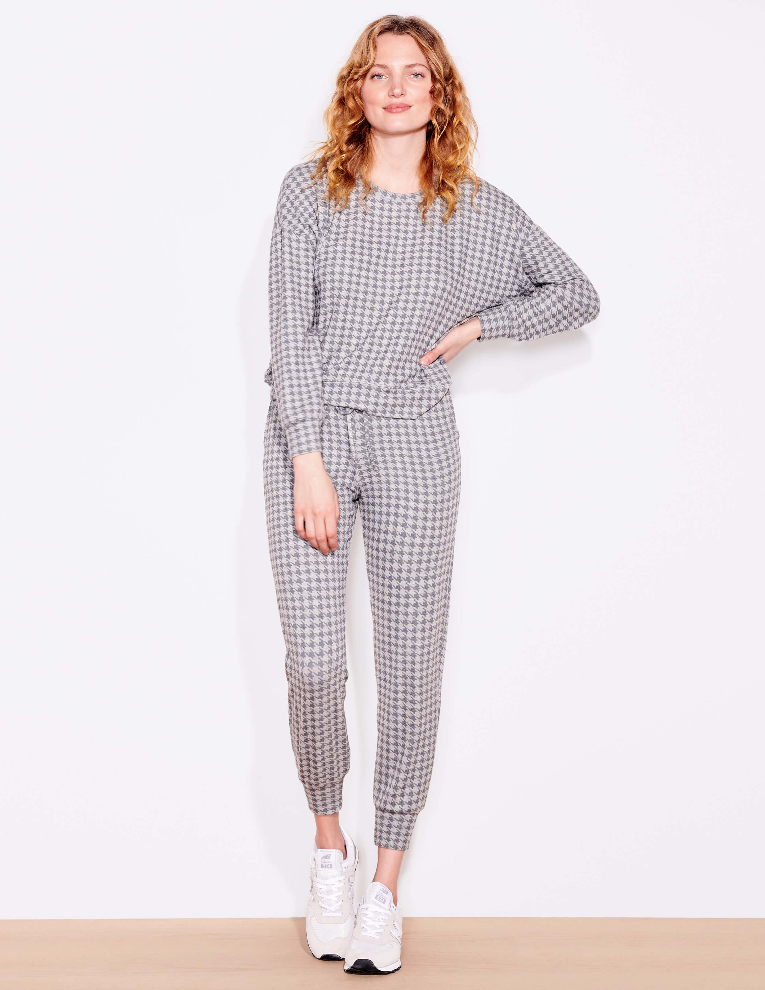 Sundry Houndstooth Jogger