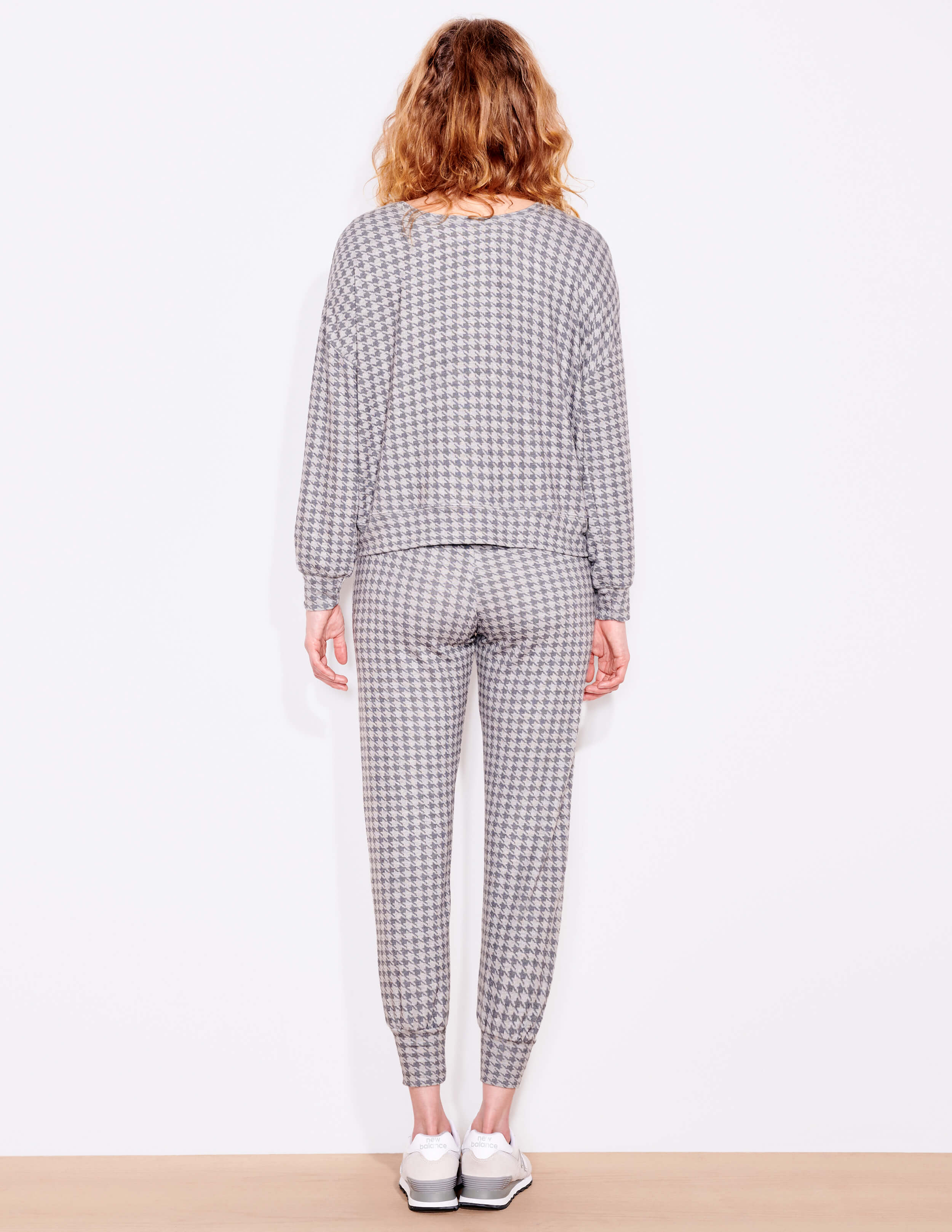 Sundry Houndstooth Sweatshirt