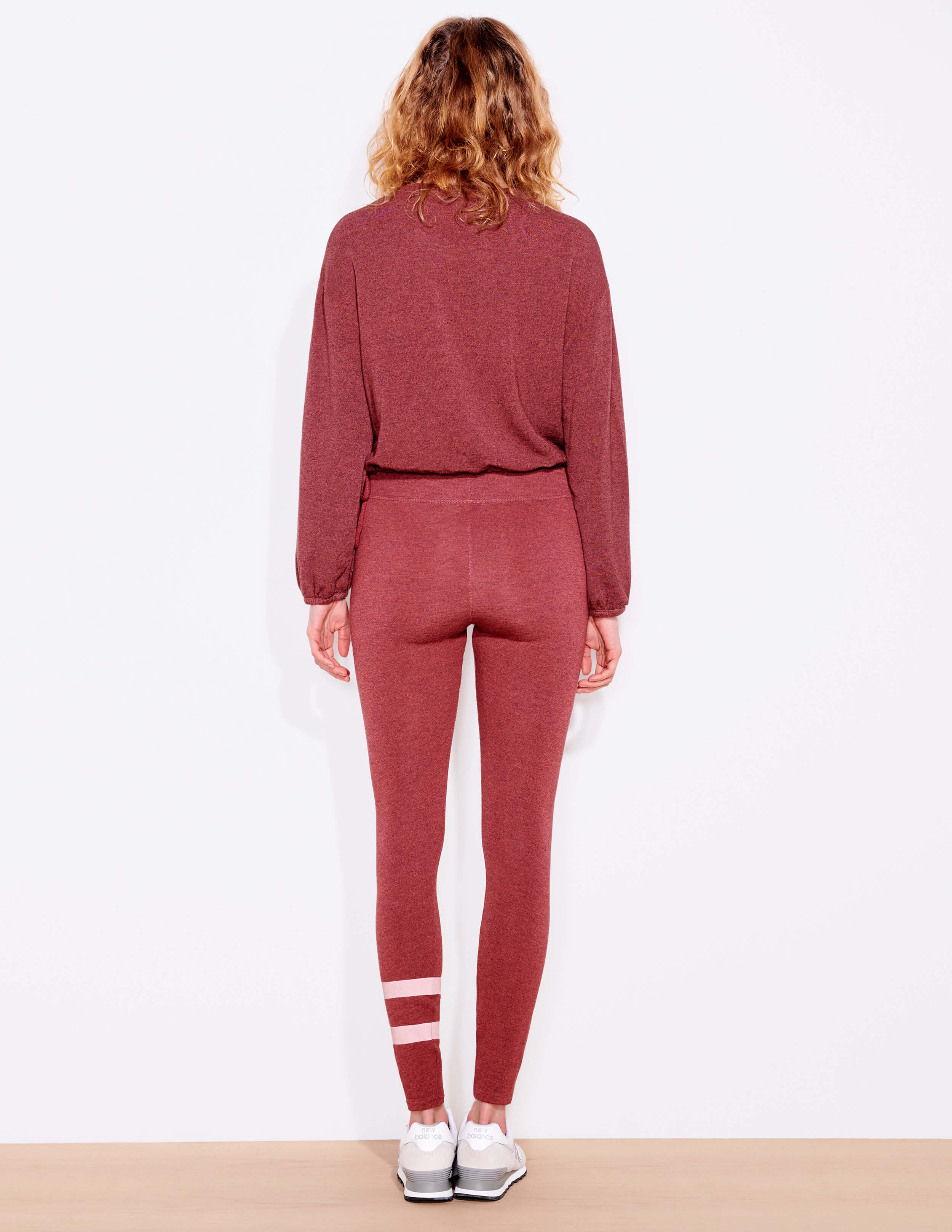 Sundry Side Tie Sweatshirt