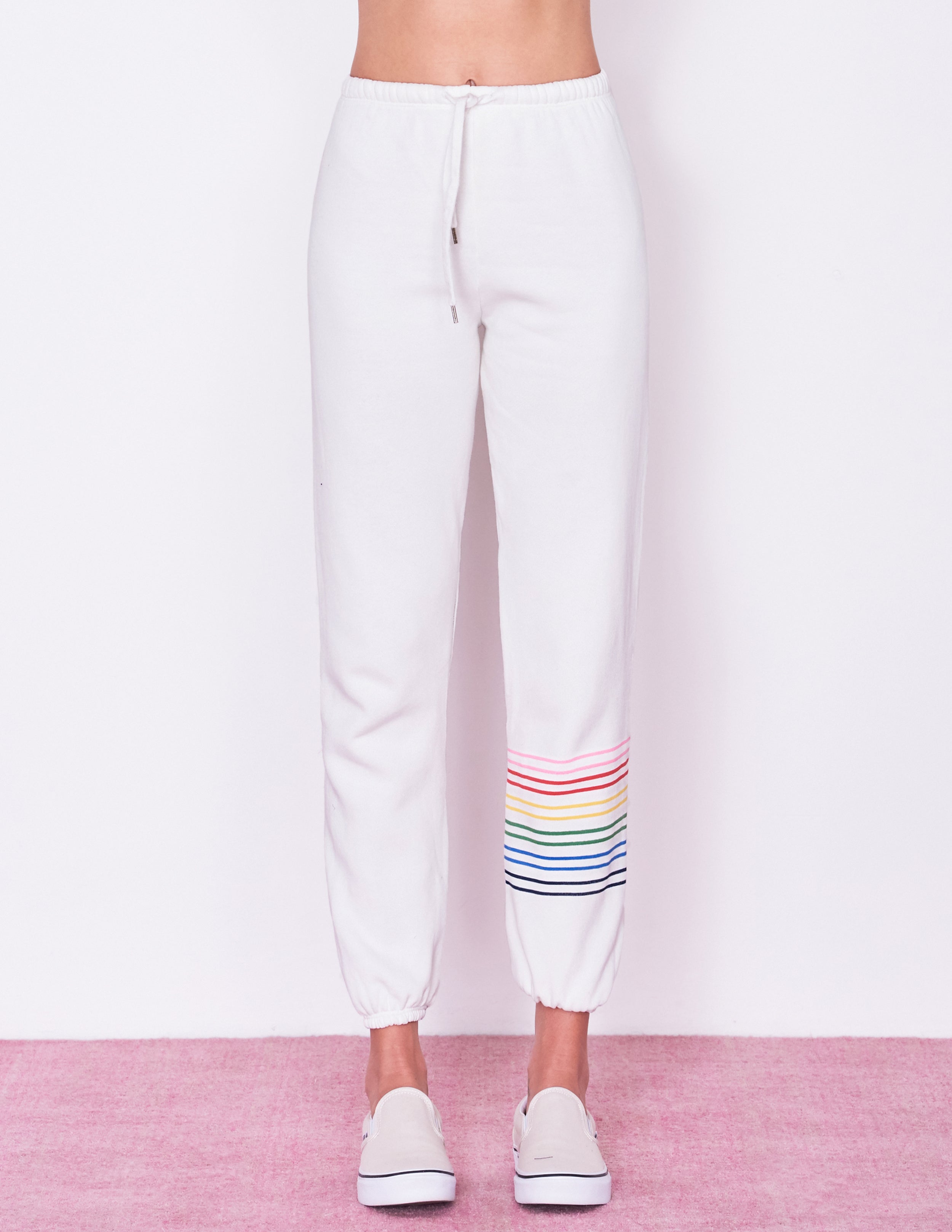 sundry rainbow sweatpants