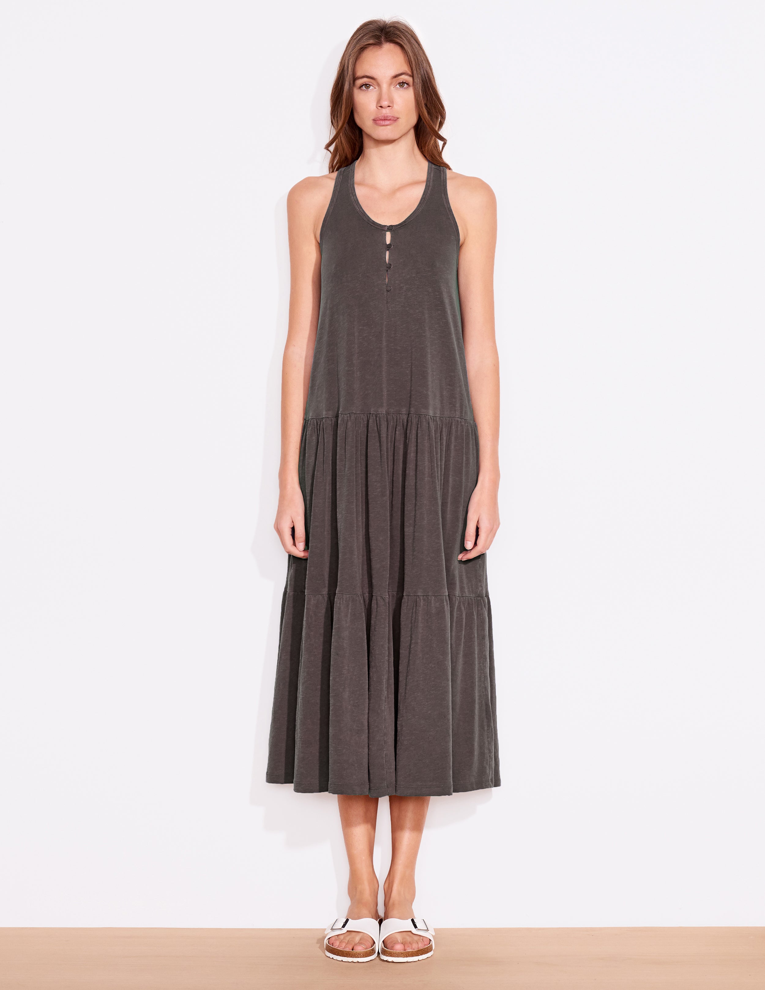 sundry tiered maxi dress