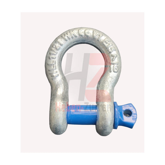 Schäkel hochfest geschweifte Form 5/16 0,75t mit Augbolzen – heben