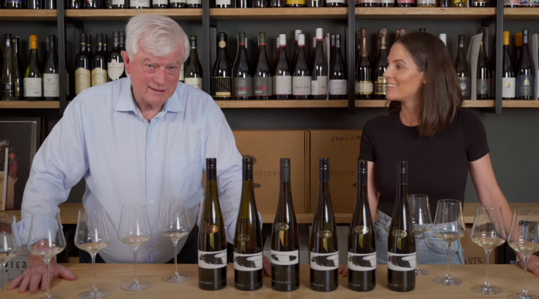 John Jens and Erin Larkin Video Tasting