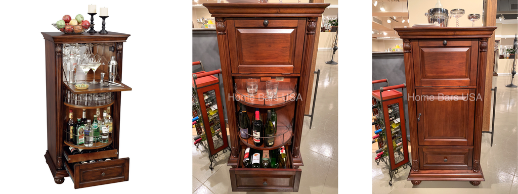 Bar Console Cognac by Howard Miller - Home Bars USA