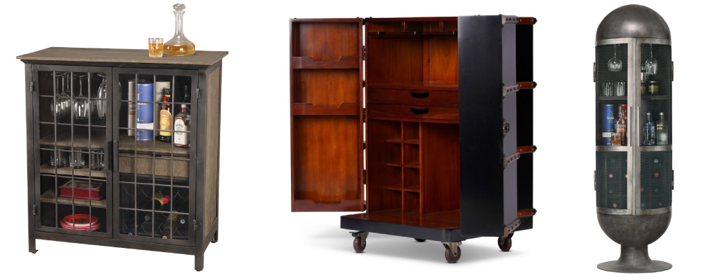 Best Bourbon Cabinets at Home Bars USA