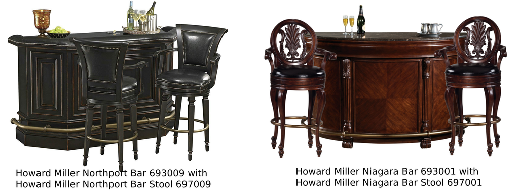 Howard Miller Home Bars with Stools