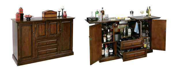 Howard Miller Bar Devino II Wine & Bar Console 695081 - Home Bars USA