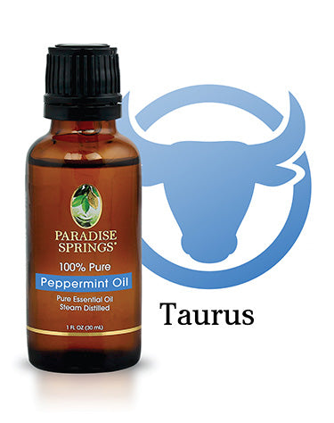 Paradise Springs Taurus Essential Oil - Peppermint 