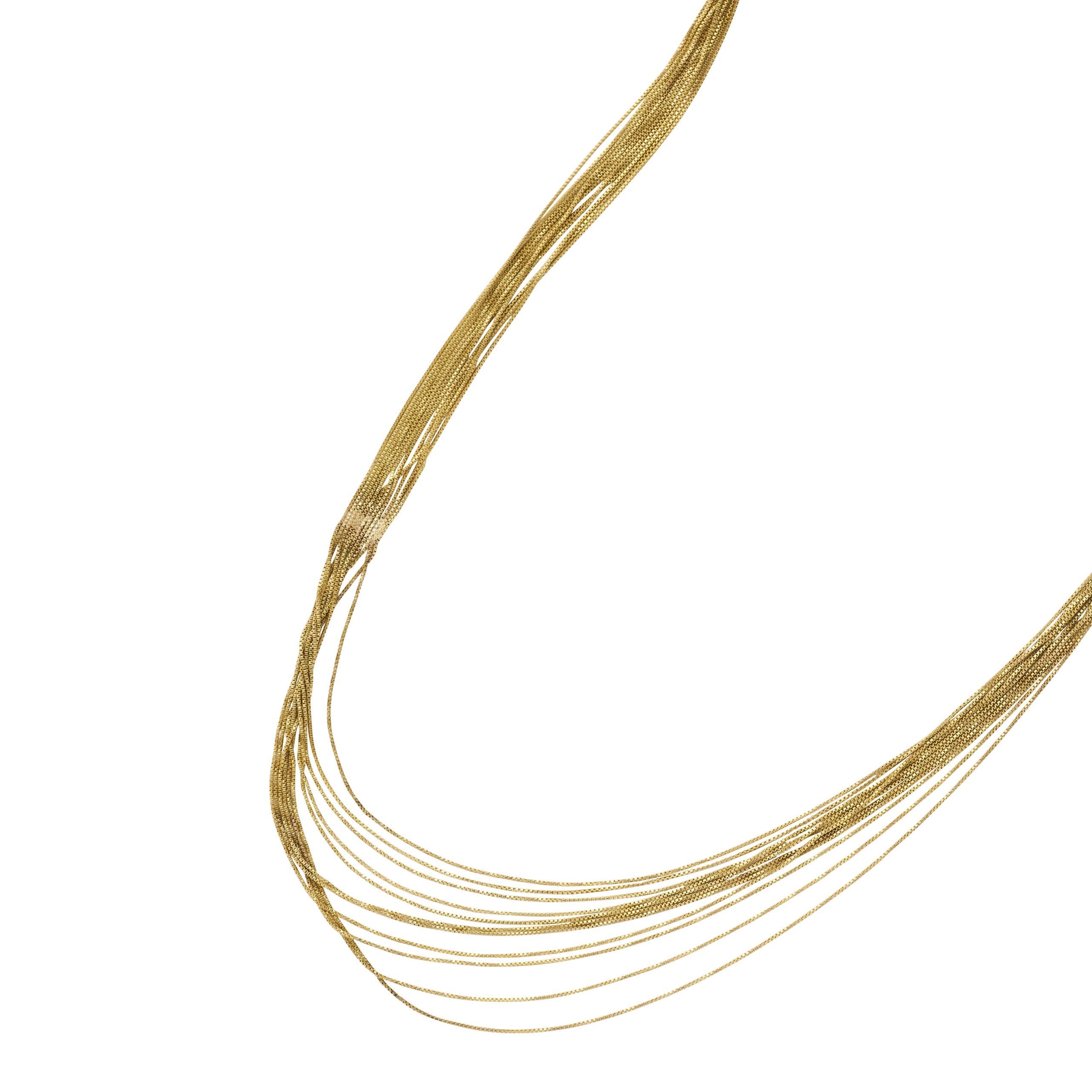 Liquid Gold Necklace 'Nicole'