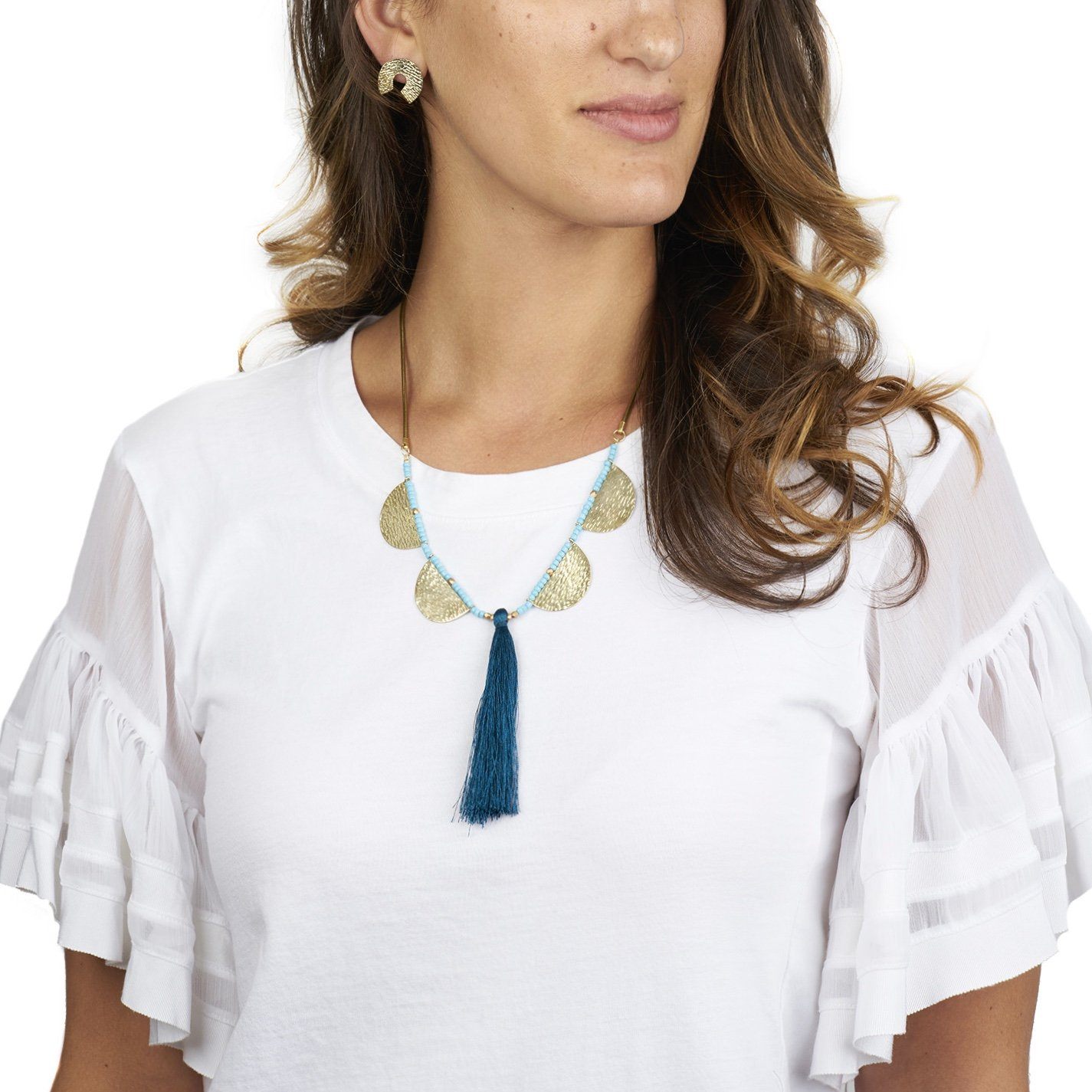 Aurora Tassel Necklace