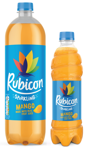 Rubicon Sparkling Mango in 2L and 500ml