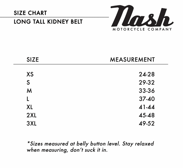 Nash Shoe Size Chart