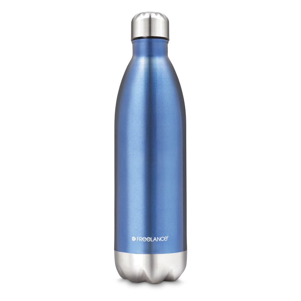 Vacuum Bottle, Cola, Blue - Freelance