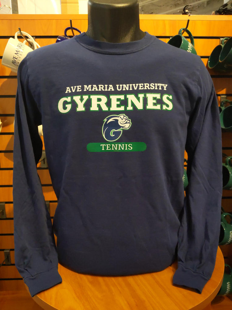 AMU Gyrenes Tennis Navy Longsleeves – Ave Maria University Store
