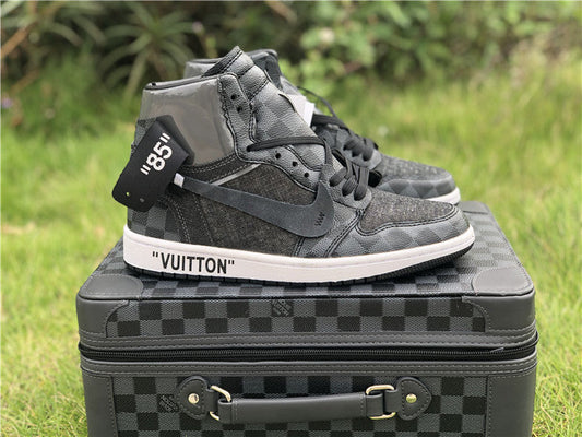 louis vuitton x off-white x air jordan 1