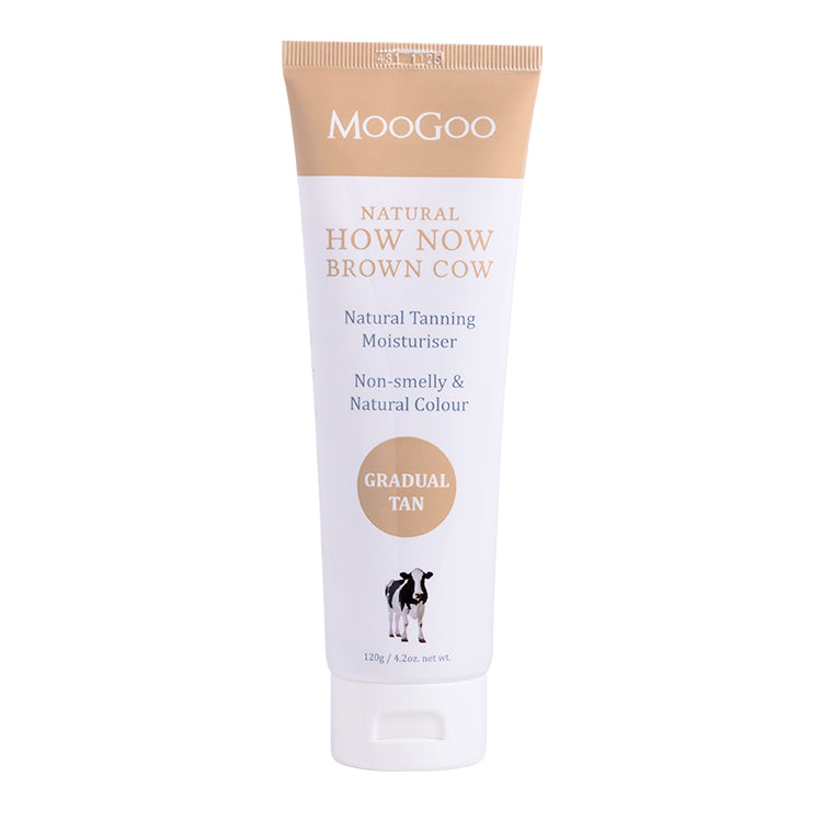 How Now Brown Cow Gradual Tanning Cream 120g - MooGoo NZ product image