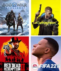 Collection of PC games
