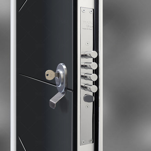 Secure Aluminium Contemporary Door 