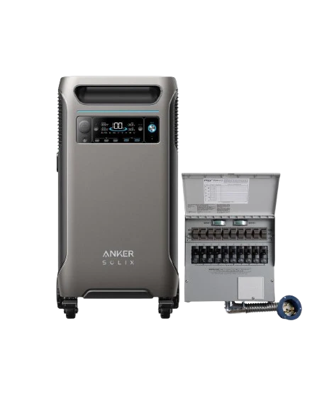 Anker SOLIX F3800 + Home Backup Kit (Transfer switch)
