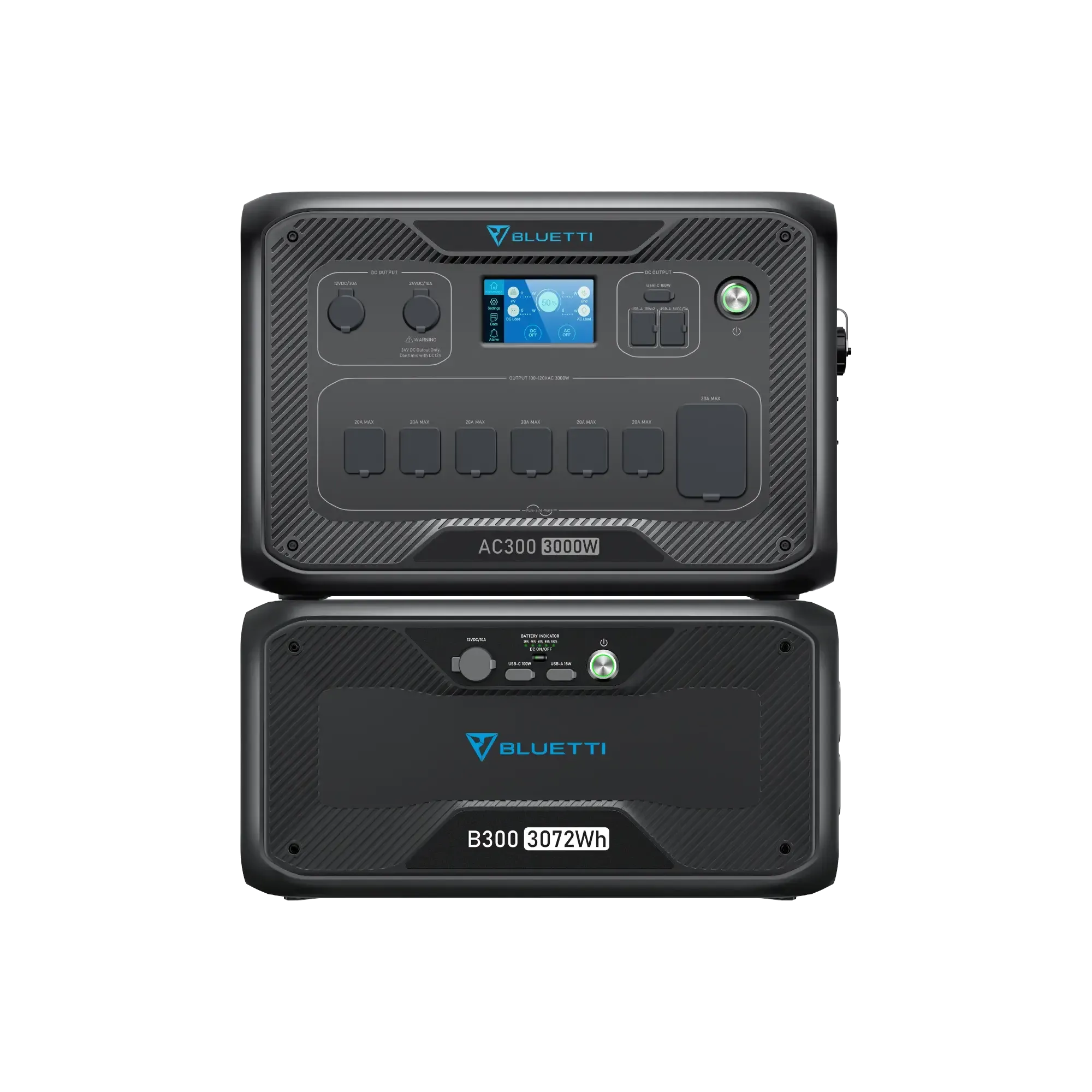 BLUETTI AC300 Inverter Module Generator | 3,000W ( Requires The B300K to Work )