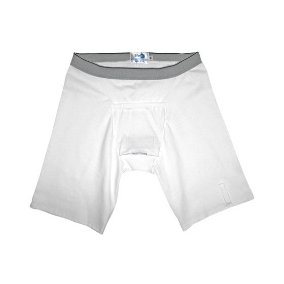 White S - 2pcs Pull On Plastic Pants ,underwear Men , Boxers Pvc